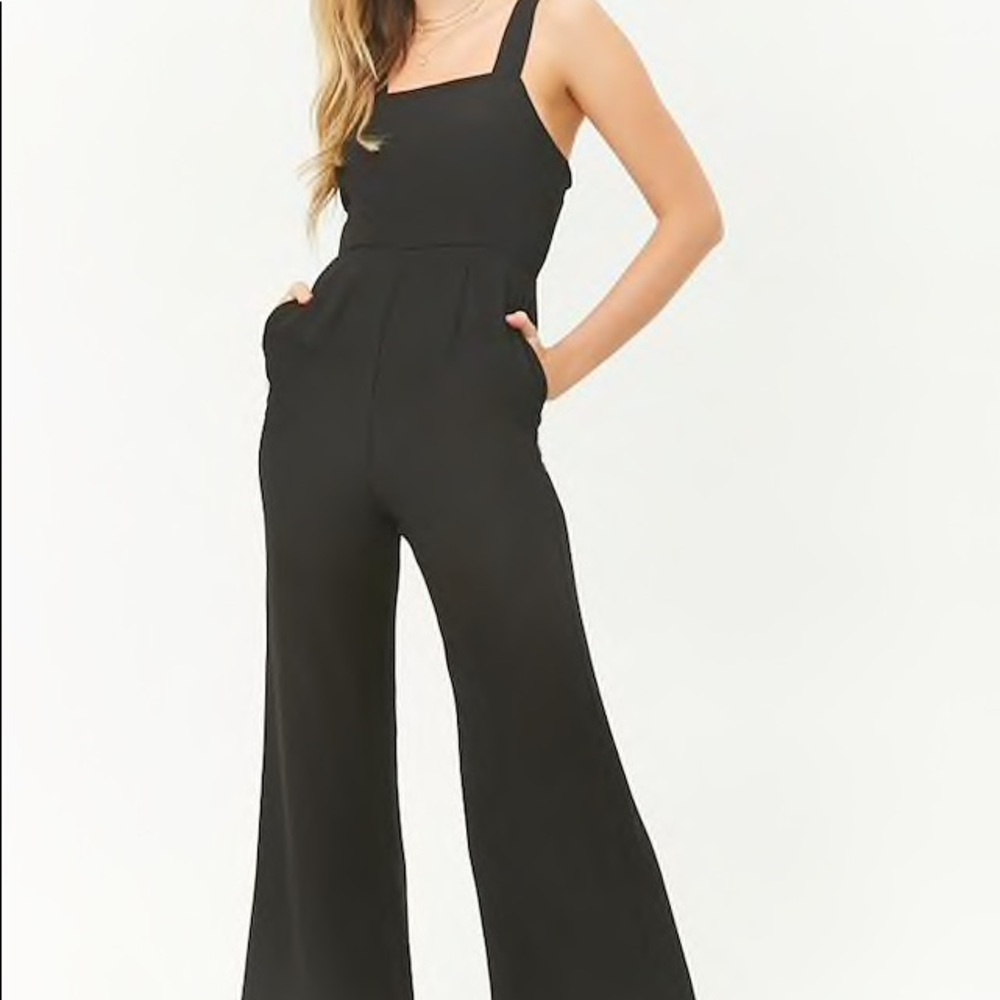Forever 21 Black Jumpsuit